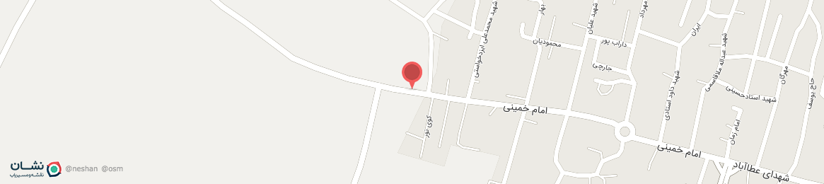 عکس خیابان امام خمینی دهاقان