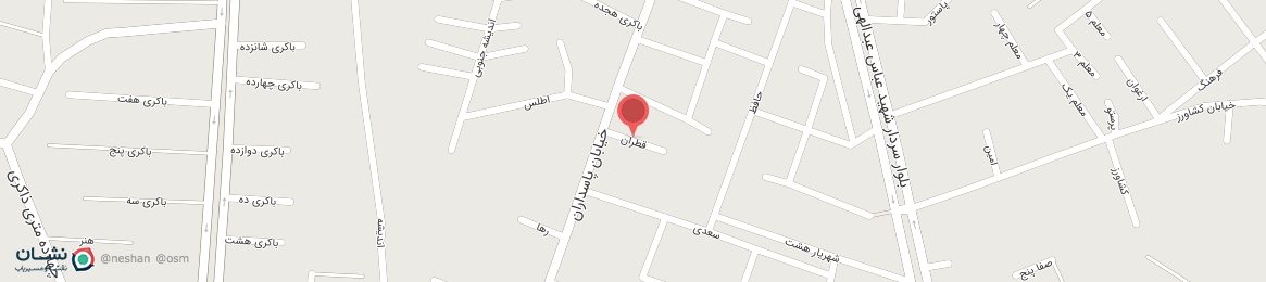 عکس خیابان قطران مرند