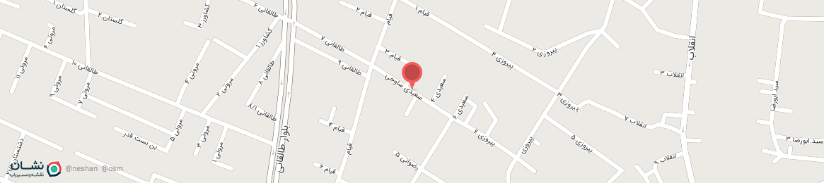 عکس خیابان سعیدی ساوجی ساوه