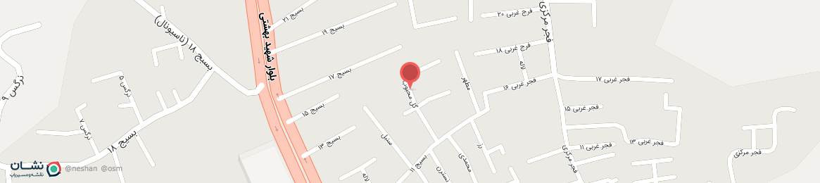 عکس خیابان گل محبوب بابل