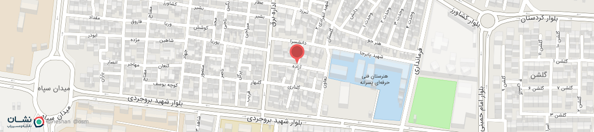 عکس خیابان آزاده مریوان