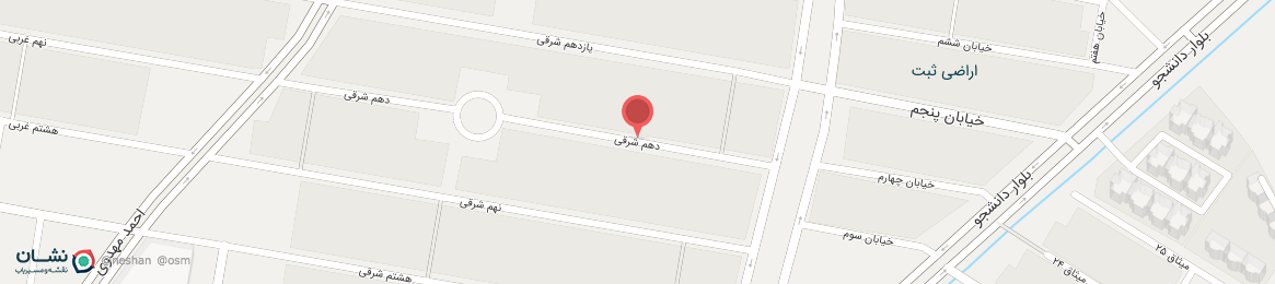 عکس خیابان دهم شرقی زنجان