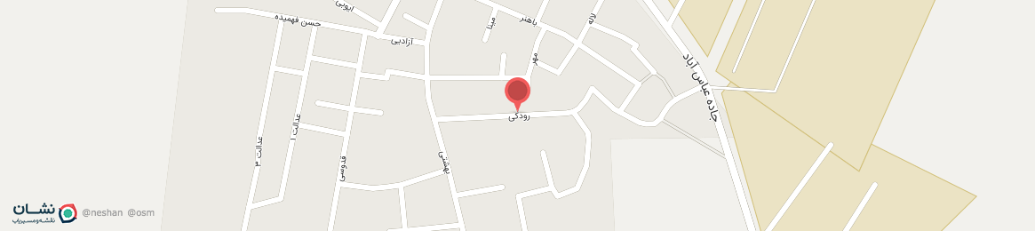 عکس خیابان رودکی عباس آباد علاقبند