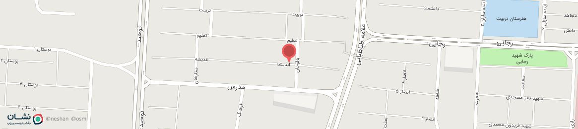 عکس خیابان اندیشه بخش مرکزی