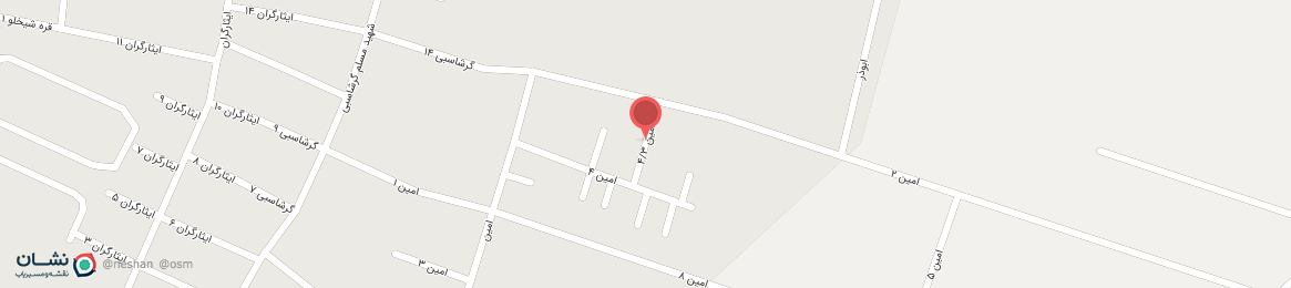 عکس خیابان امین 4/3 ساوه