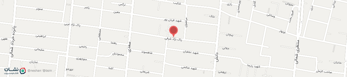 عکس خیابان پاک نژاد شرقی نجف آباد