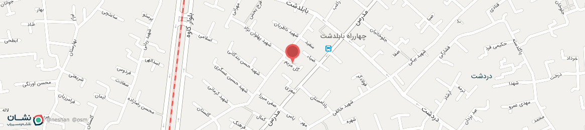 عکس خیابان گل مریم اصفهان