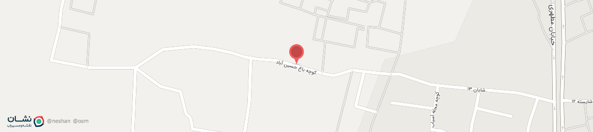 عکس خیابان باغ حسین آباد بفروئیه