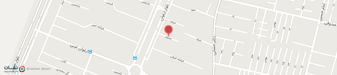 عکس خیابان صنوبر کرج