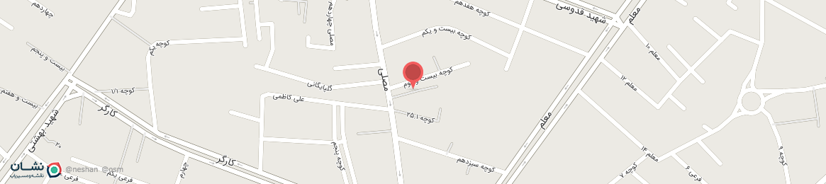 عکس پیاده‌راه بیست و پنجم شاهرود