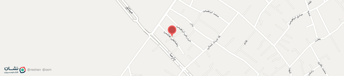 عکس خیابان رمضانعلی هاشمی بخش مرکزی شهرستان نجف آباد