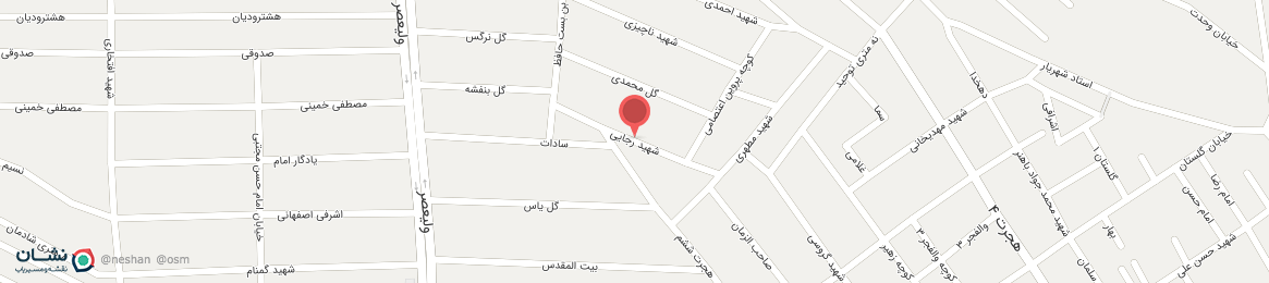 عکس خیابان شهید رجایی شهرقدس