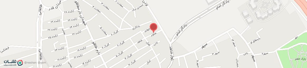 عکس خیابان صنوبر همدان