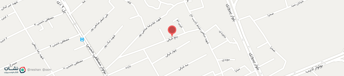 عکس خیابان پنج شرقی کرمان