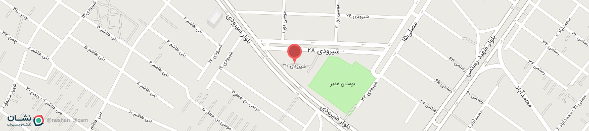 عکس پیاده‌راه شهید محمد حسین یوسف زاده مشهد