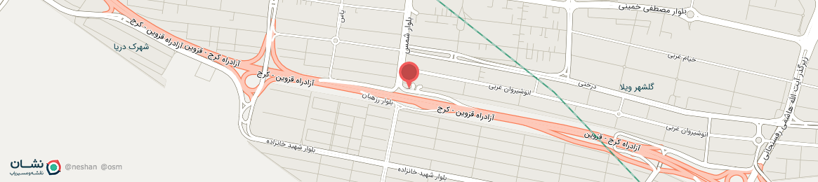 عکس خیابان ورودی 45 متری گلشهر کرج
