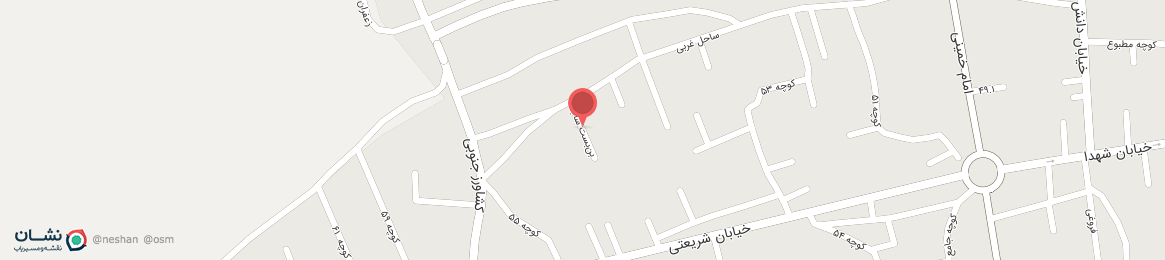 عکس خیابان بن‌بست ساجد فرخ شهر