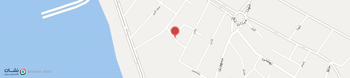 عکس خیابان درریز عسلویه