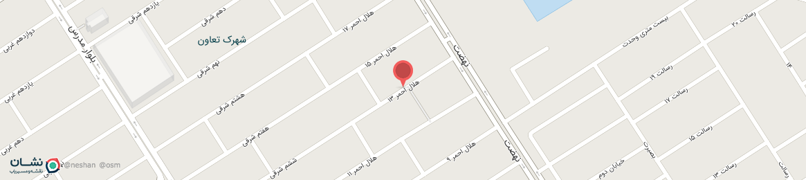 عکس کوچه هلال احمر 13 سمنان