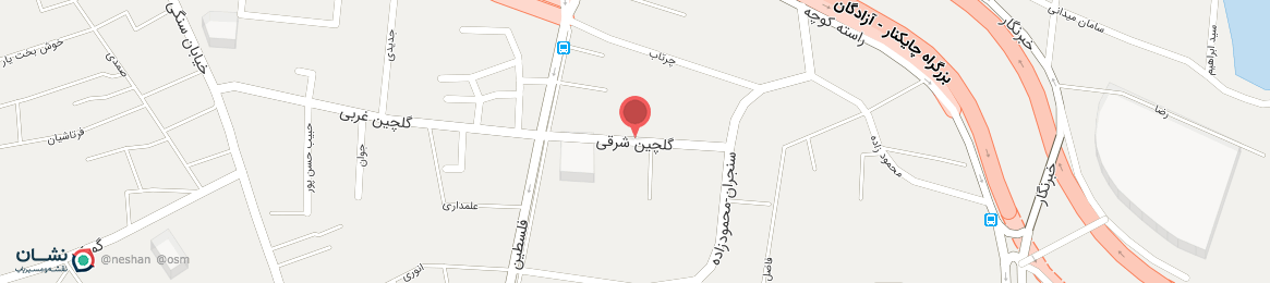 عکس خیابان گلچین شرقی تبریز