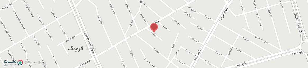 عکس خیابان هشتم قرچک