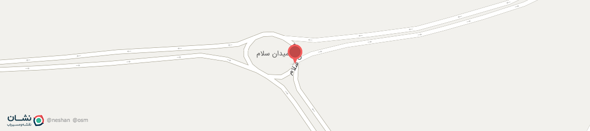 عکس میدان سلام آباده طشک