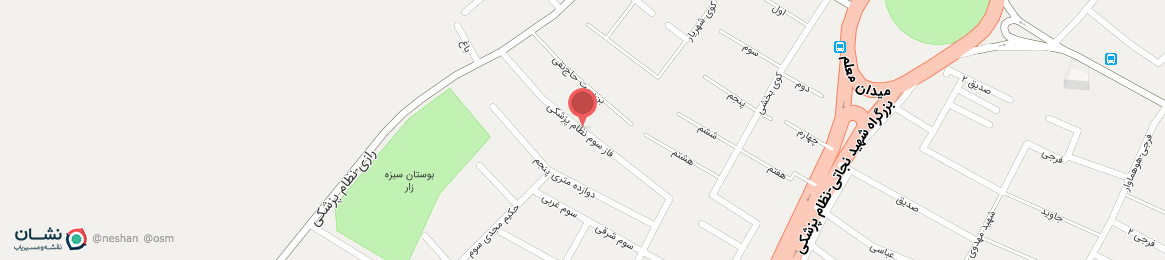 عکس خیابان فاز سوم نظام پزشکی تبریز