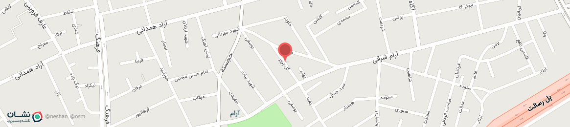 عکس خیابان گل پرور همدان