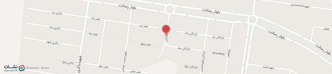 عکس خیابان پاسداران ملکان