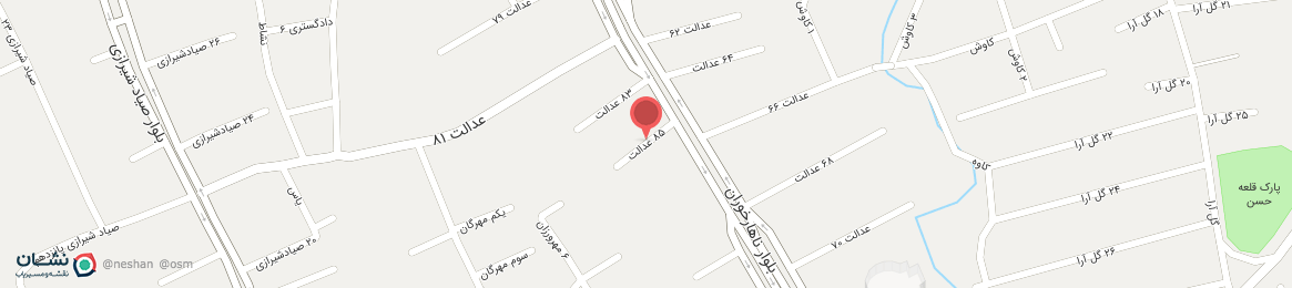 عکس خیابان 85 عدالت گرگان