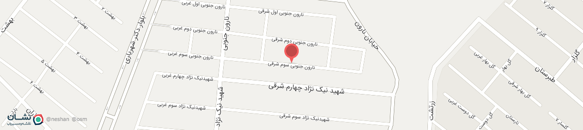 عکس خیابان نارون جنوبی سوم شرقی زنجان