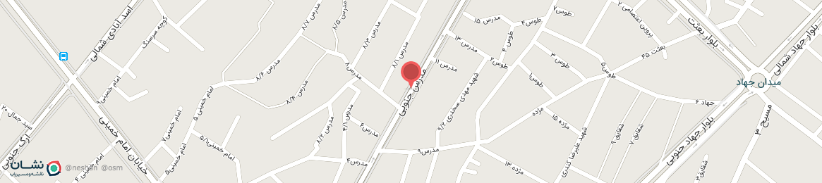 عکس خیابان مدرس جنوبی نیشابور