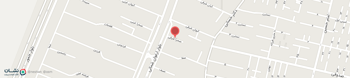 عکس خیابان صحرا شرقی کرج