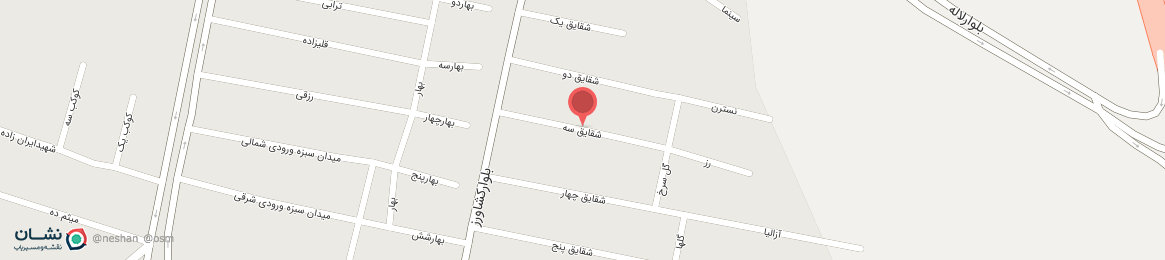 عکس خیابان شقایق سه ملکان