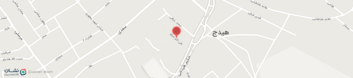 عکس خیابان علی اکبر عربلو هیدج