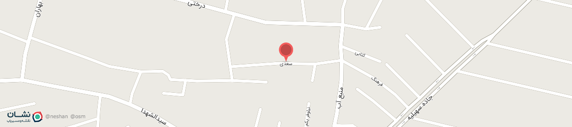 عکس خیابان سعدی ابراهیم آباد