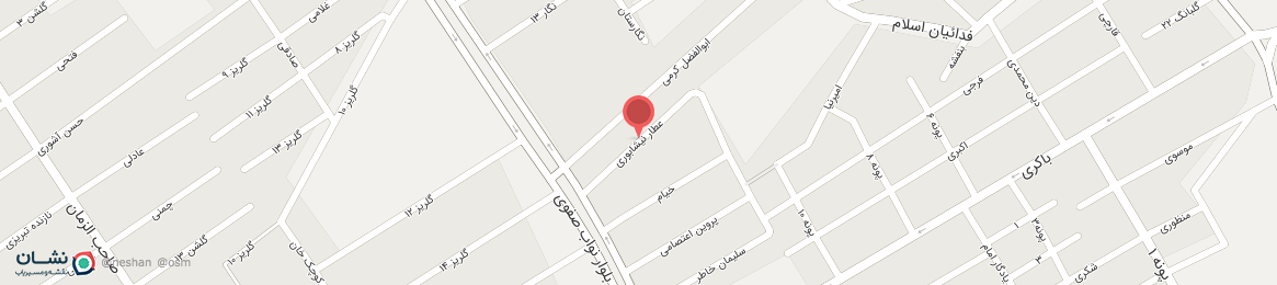 عکس خیابان عطار نیشابوری اسلامشهر