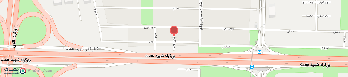 عکس خیابان هشت متری لاله تهران
