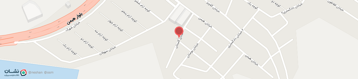 عکس خیابان گلستان مهاباد