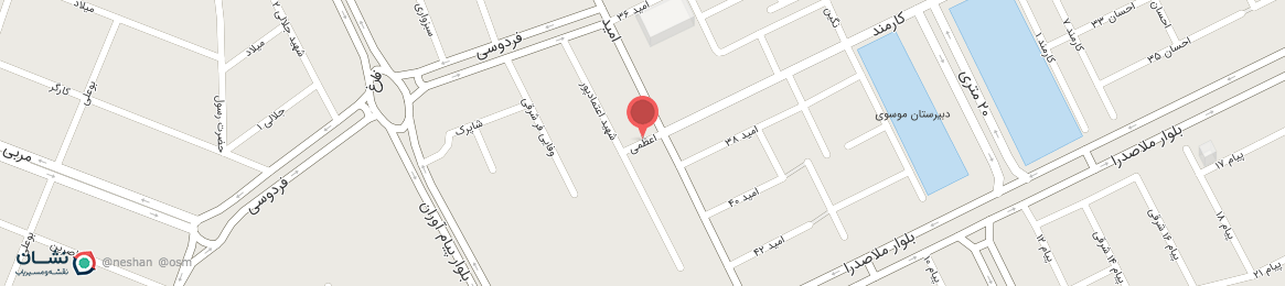 عکس خیابان اعظمی دزفول