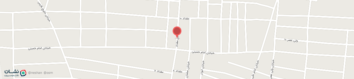 عکس خیابان مقداد حاجی آباد