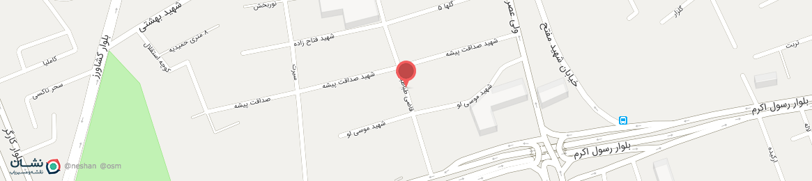 عکس خیابان قاضی طباطبائی شهریار