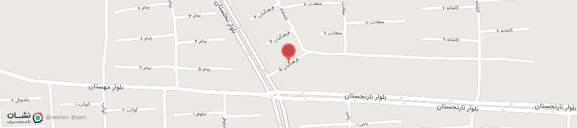 عکس کوچه فرهنگیان 5 اهواز