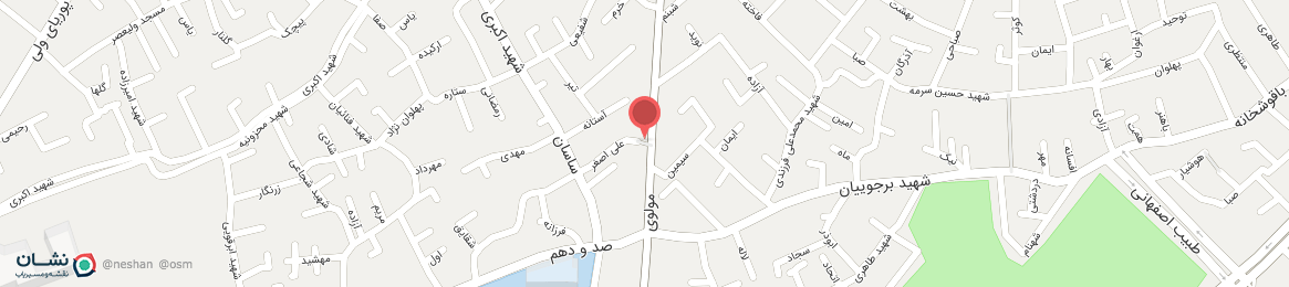 عکس خیابان علی اصغر اصفهان