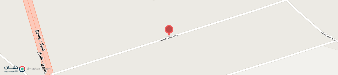 عکس جاده قصر قمشه شیراز