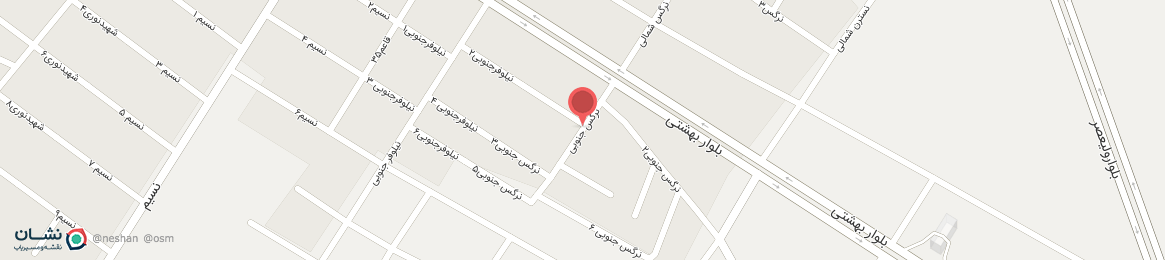 عکس خیابان نرگس جنوبی کاشمر