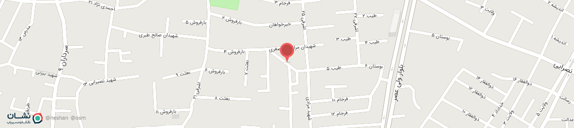 عکس خیابان شهید مهدی اصغری بابل