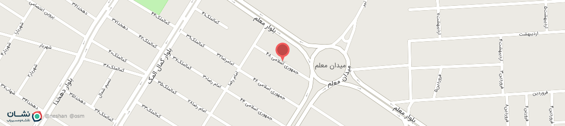 عکس کوچه جمهوری اسلامی 48 کاشمر