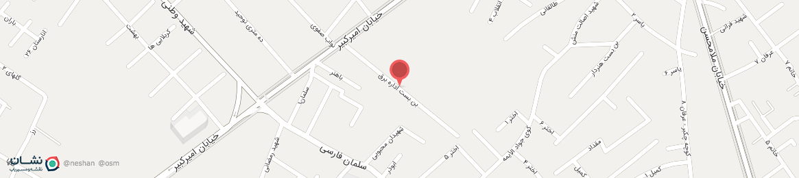 عکس خیابان بن‌بست اداره برق کاشان