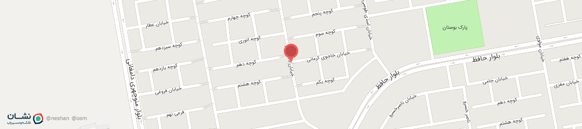 عکس خیابان بابا طاهر دامغان